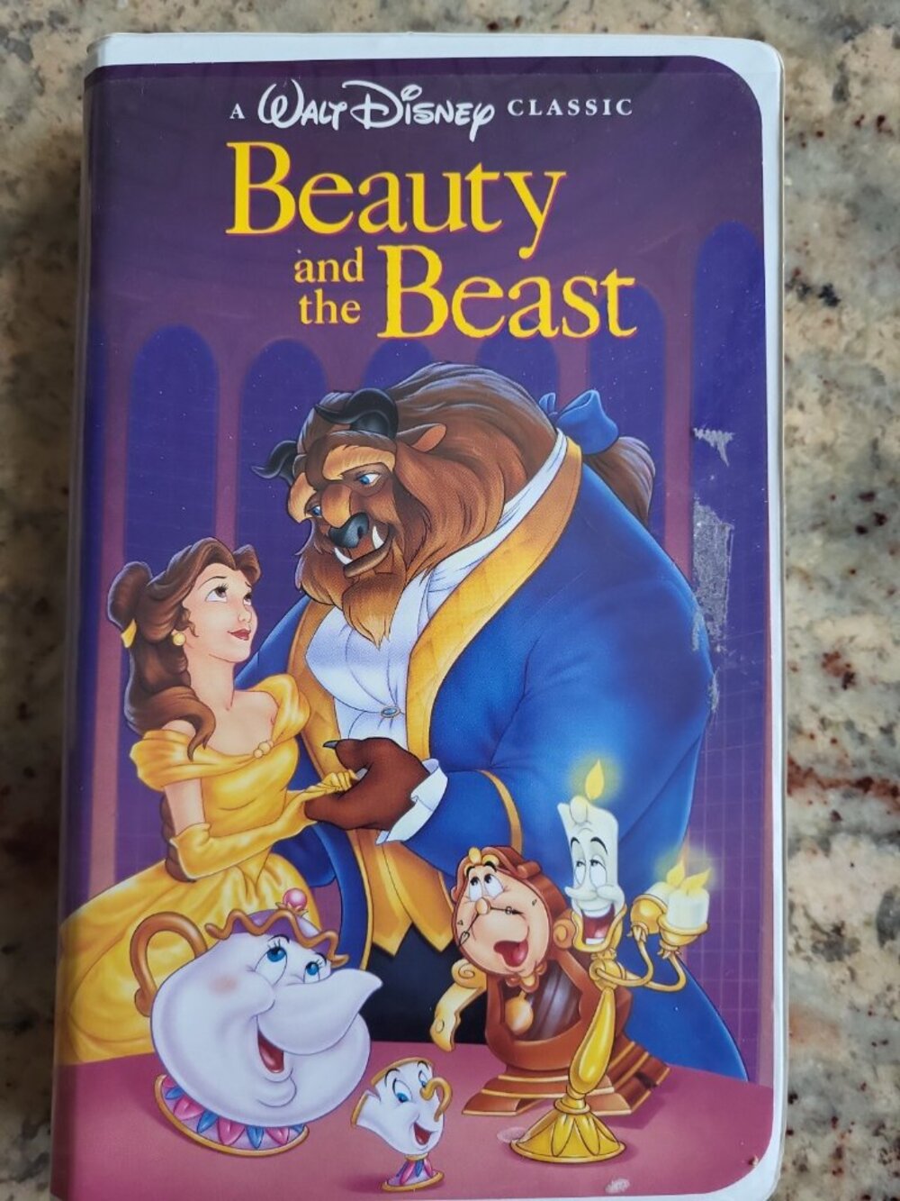 Beauty and the Beast, rare black diamond (VHS Tape, 1992)  Walt Disney kids